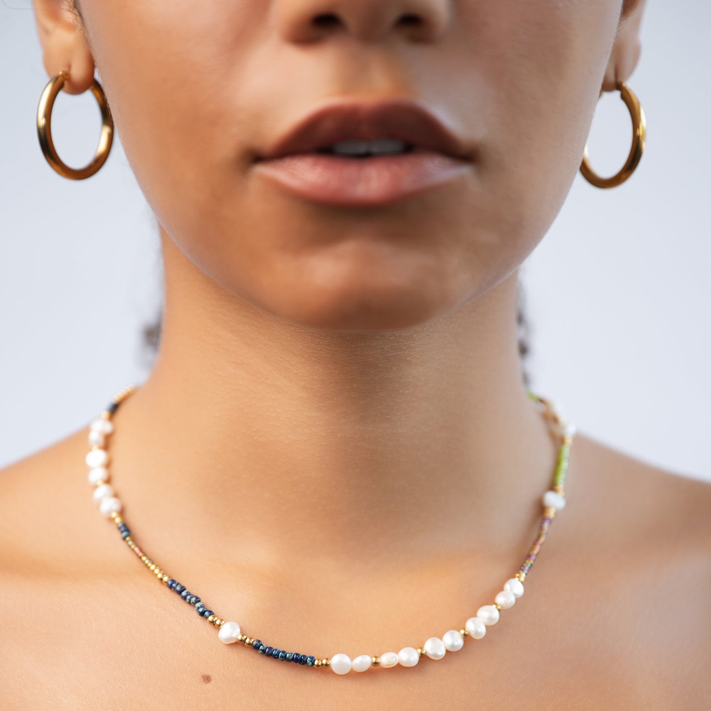 Neutral Bead Necklace