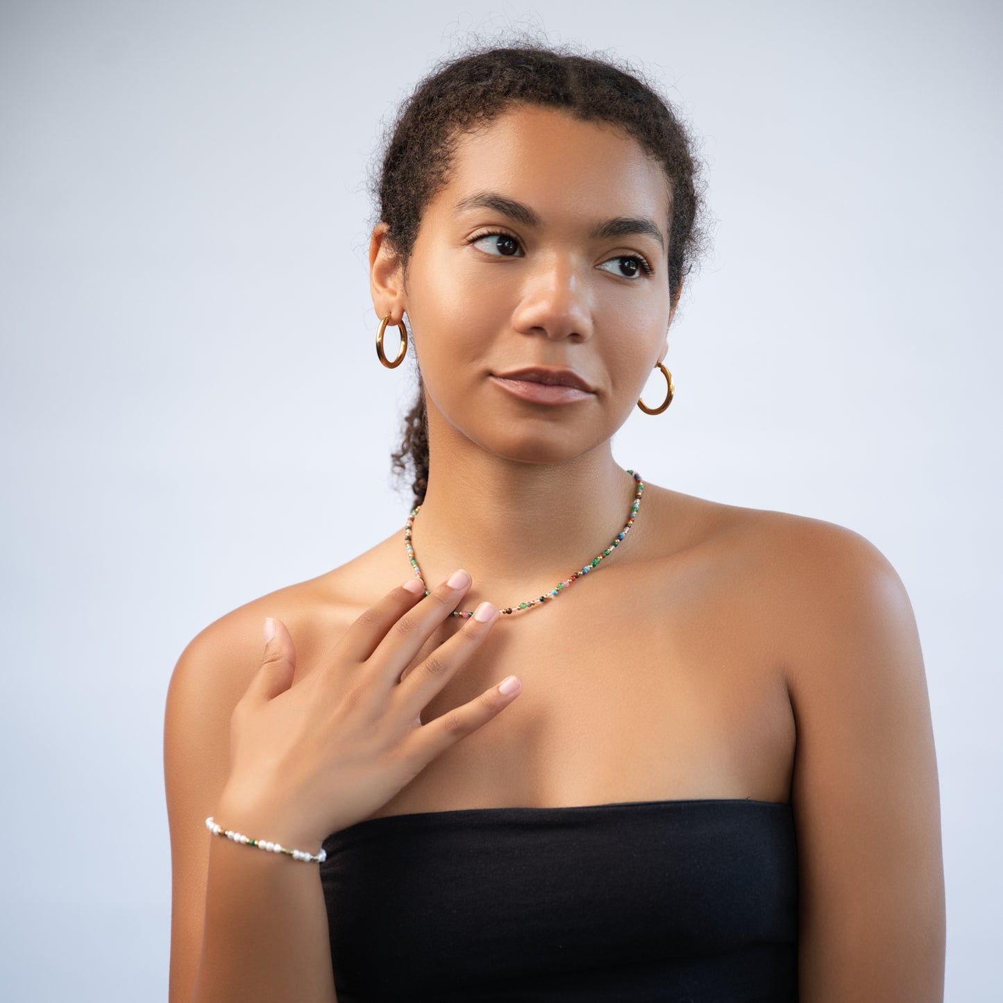 Girl With A Pearl Bracelet