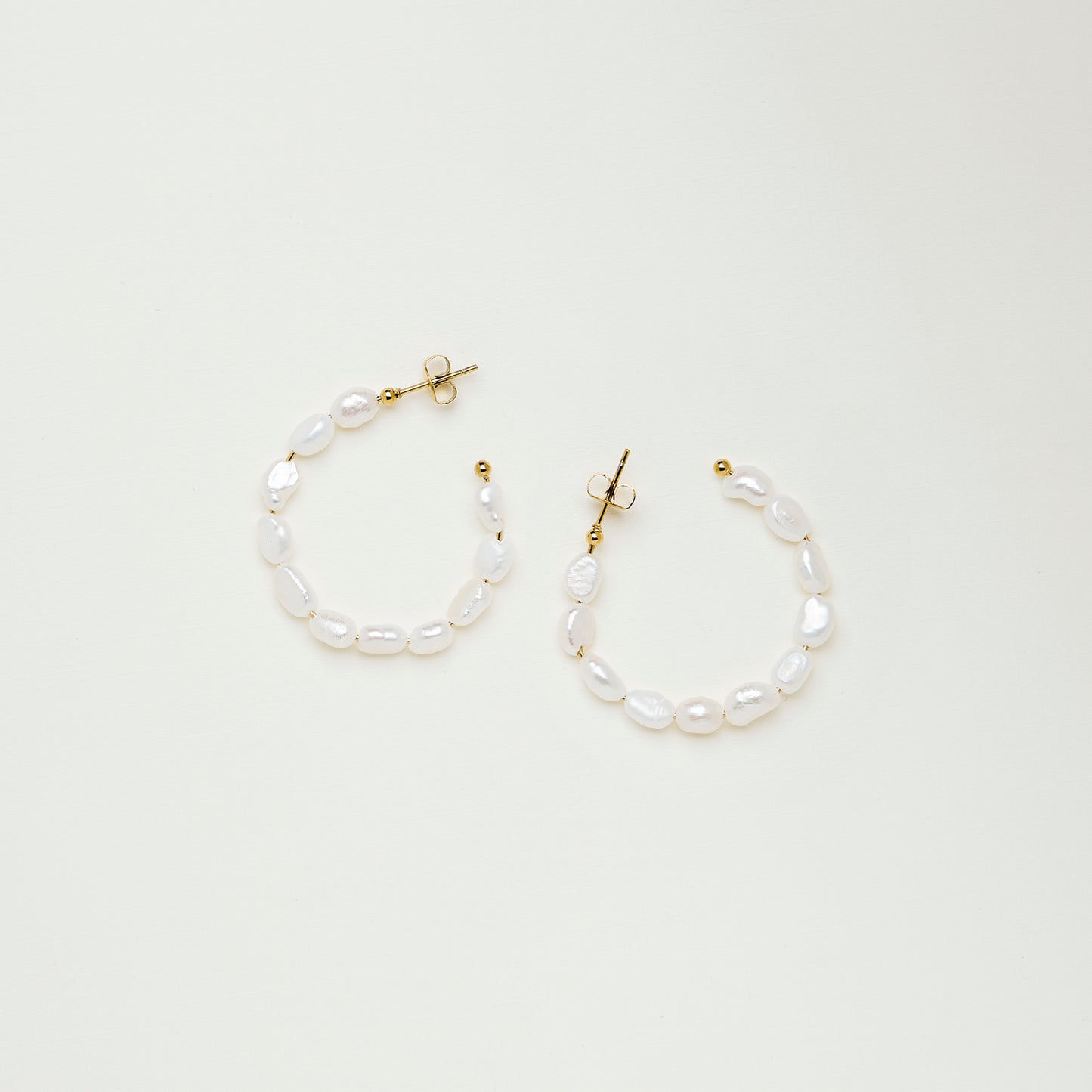 Pearl Hoops