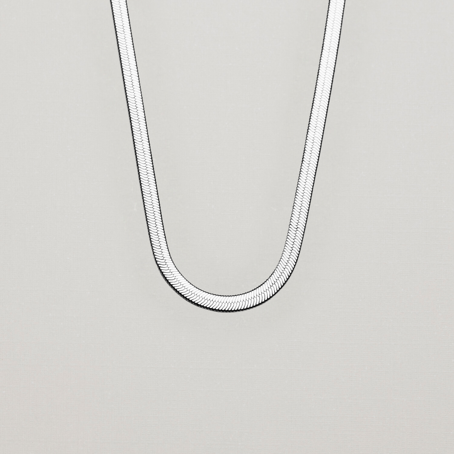 Herringbone Chain In Silver