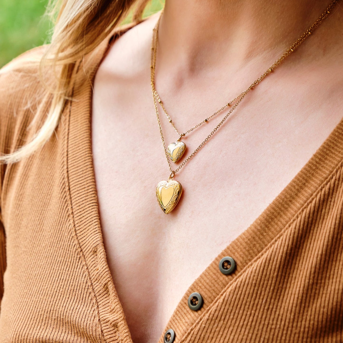 Heart Locket In Silver
