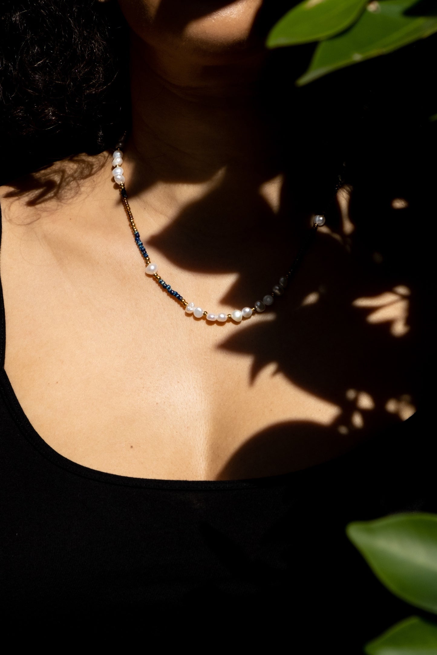 Neutral Bead Necklace