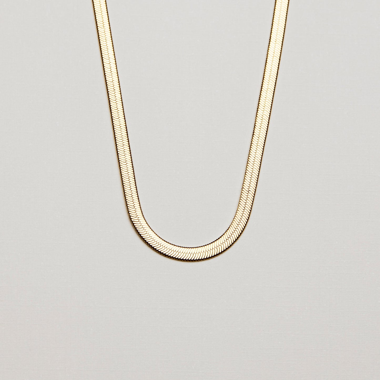 Herringbone Chain In Gold