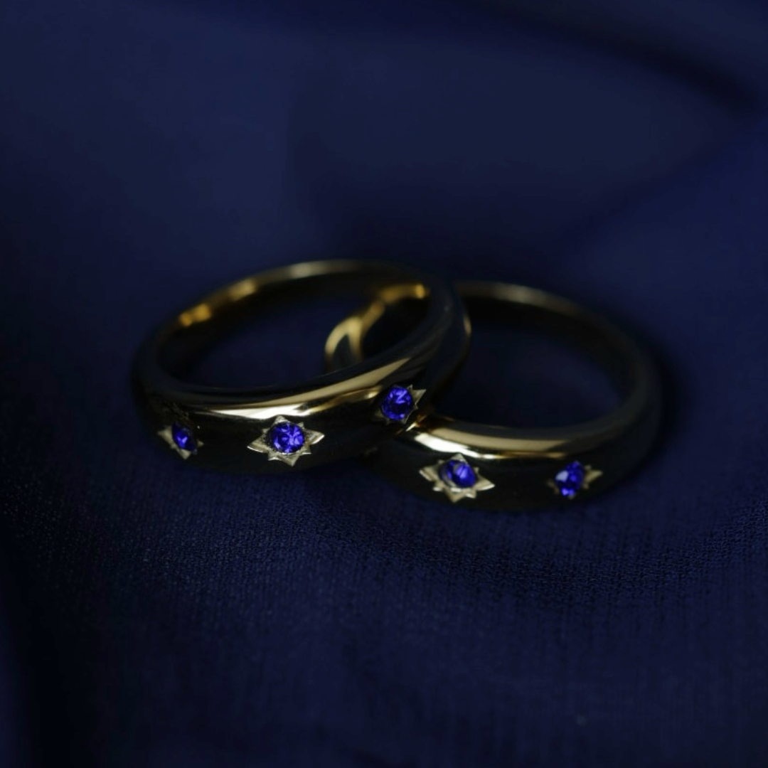 Fancy Fifth Anniversary Ring