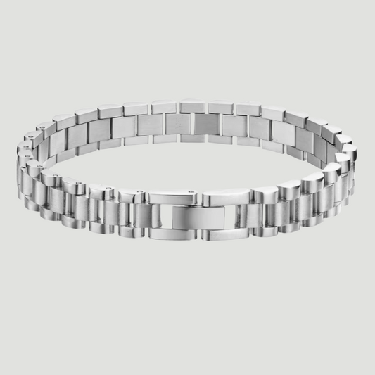Timepiece Bracelet in Silver