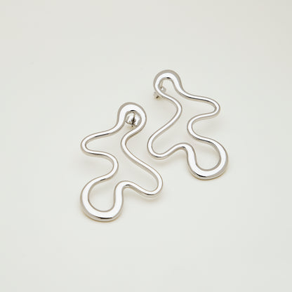 Picasso Earring In Silver