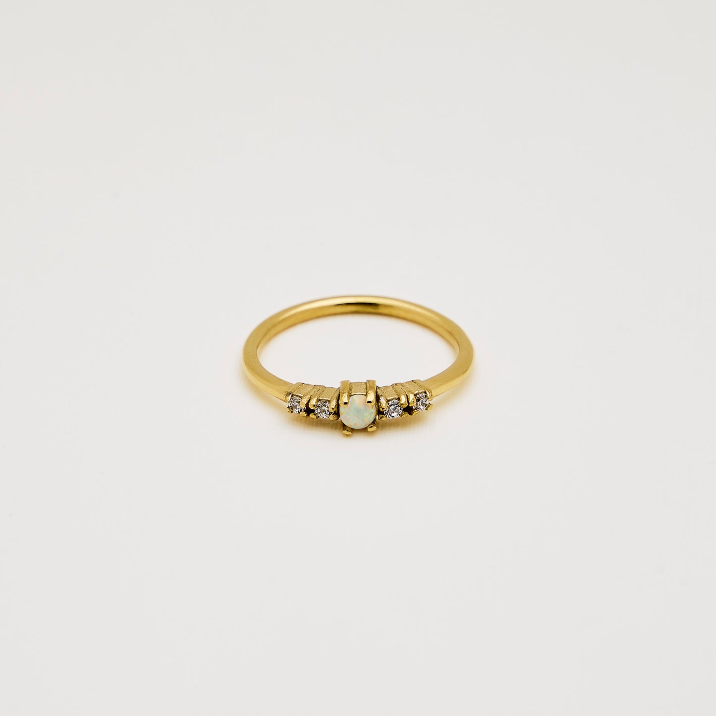 Dainty Opal Ring