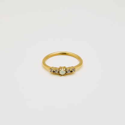 Dainty Opal Ring
